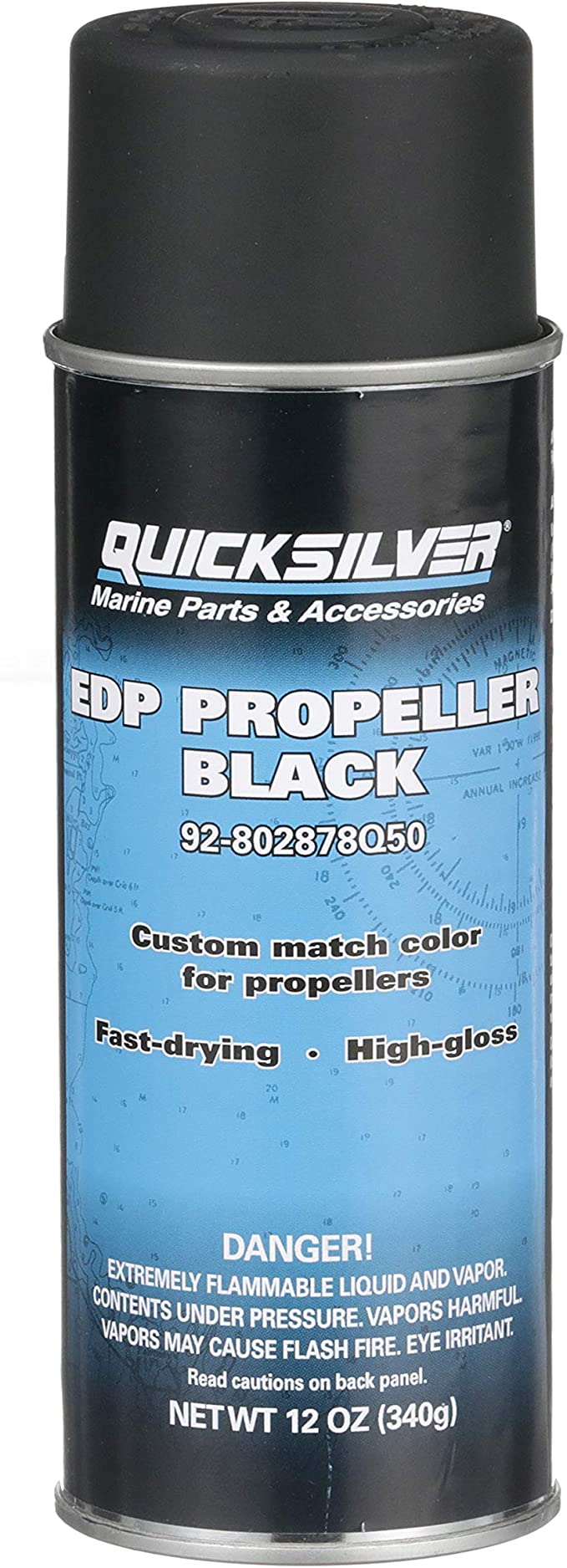 Quicksilver Propeller Black Paint